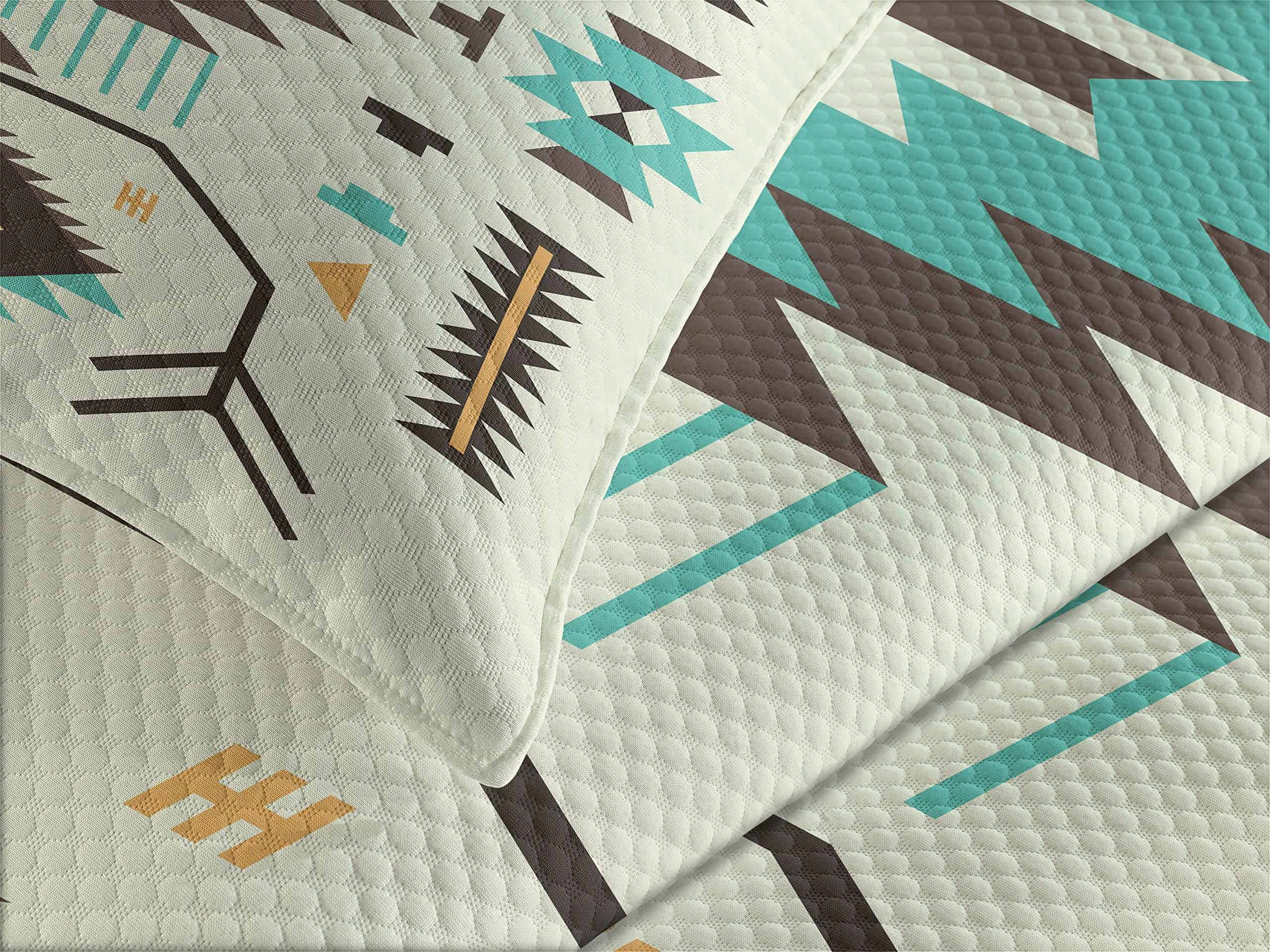 Juego de Colcha Ambesonne de Estilo Sudoccidental, - Imagen 4