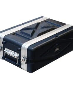 Estuche de rack ligero de 3 espacios Compacto de ABS de