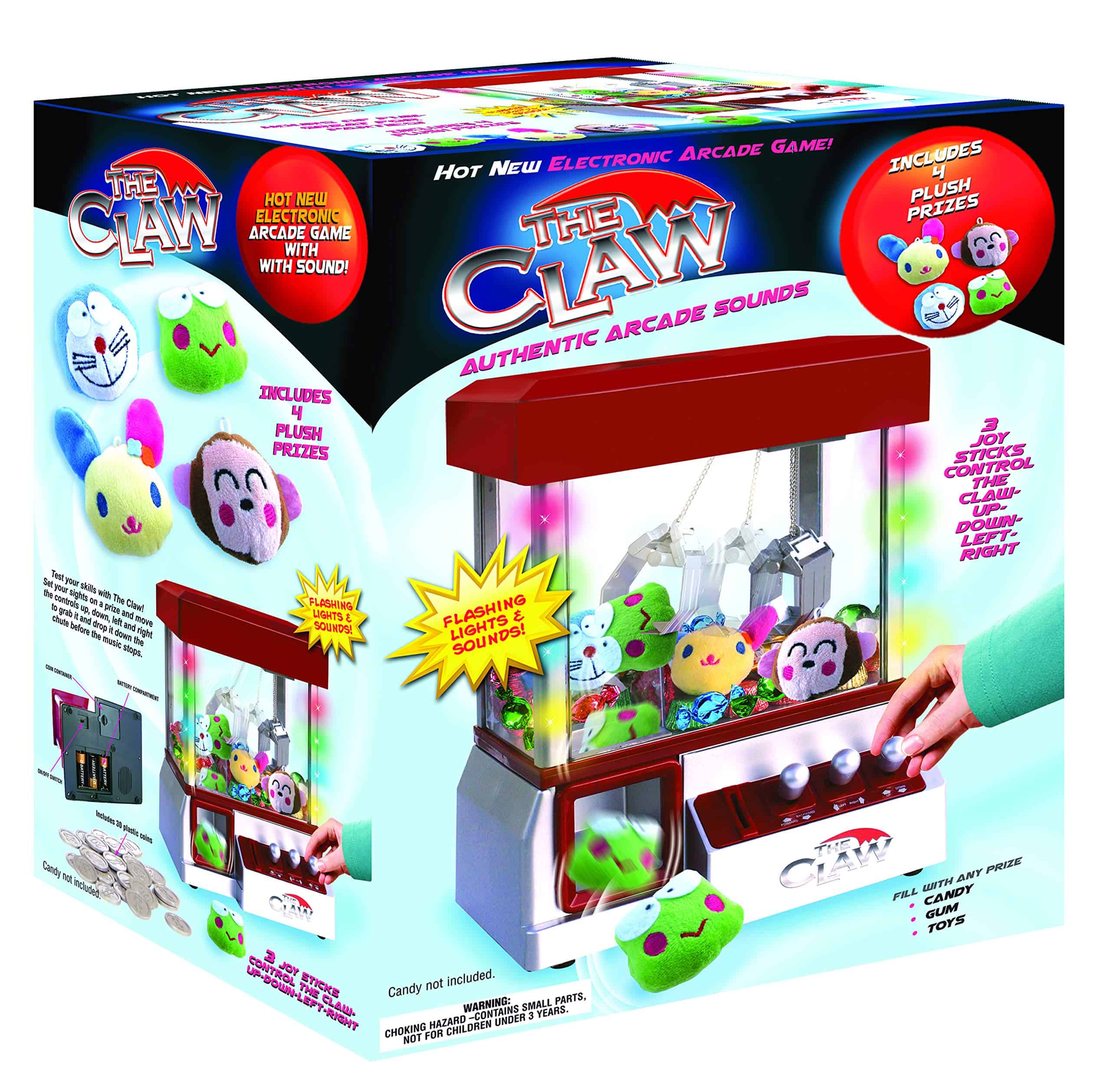 Máquina de Agarre de Juguetes The Claw con Luces - Imagen 5