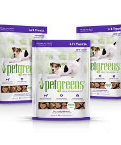 Paquete de 4 delicias suaves Pet Greens para perros