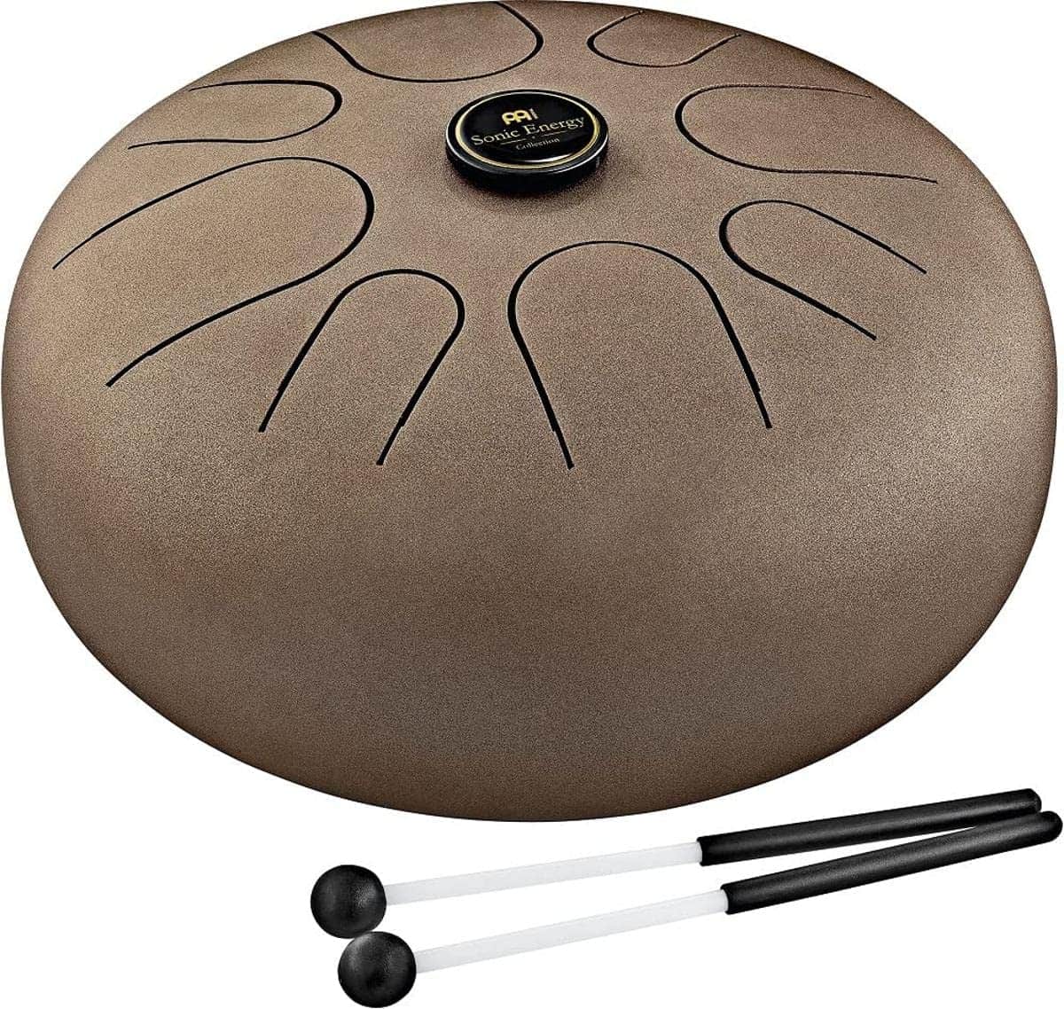 Meinl Sonic Energy Steel Tongue Drum 8 Notas 16" con Mazos,