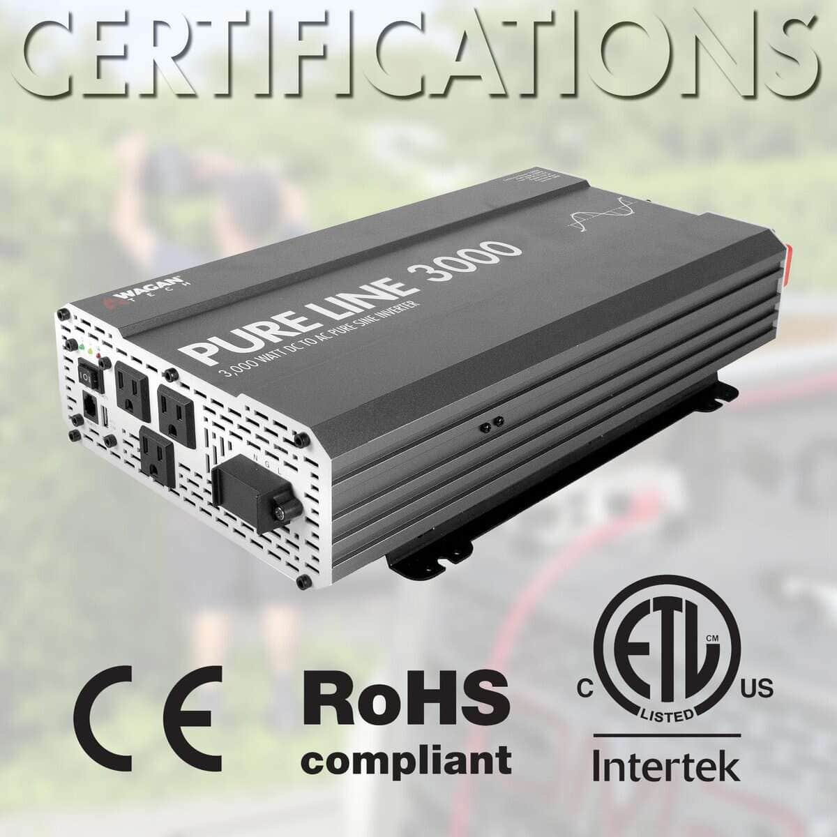 Inversor de Potencia Wagan EL3810 Pure Line de 3000 vatios - Imagen 7