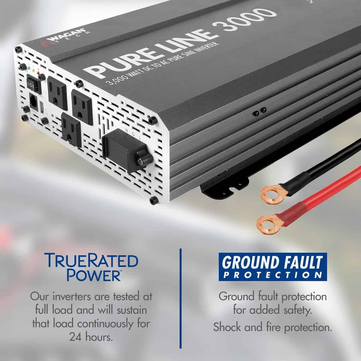 Inversor de Potencia Wagan EL3810 Pure Line de 3000 vatios - Imagen 6