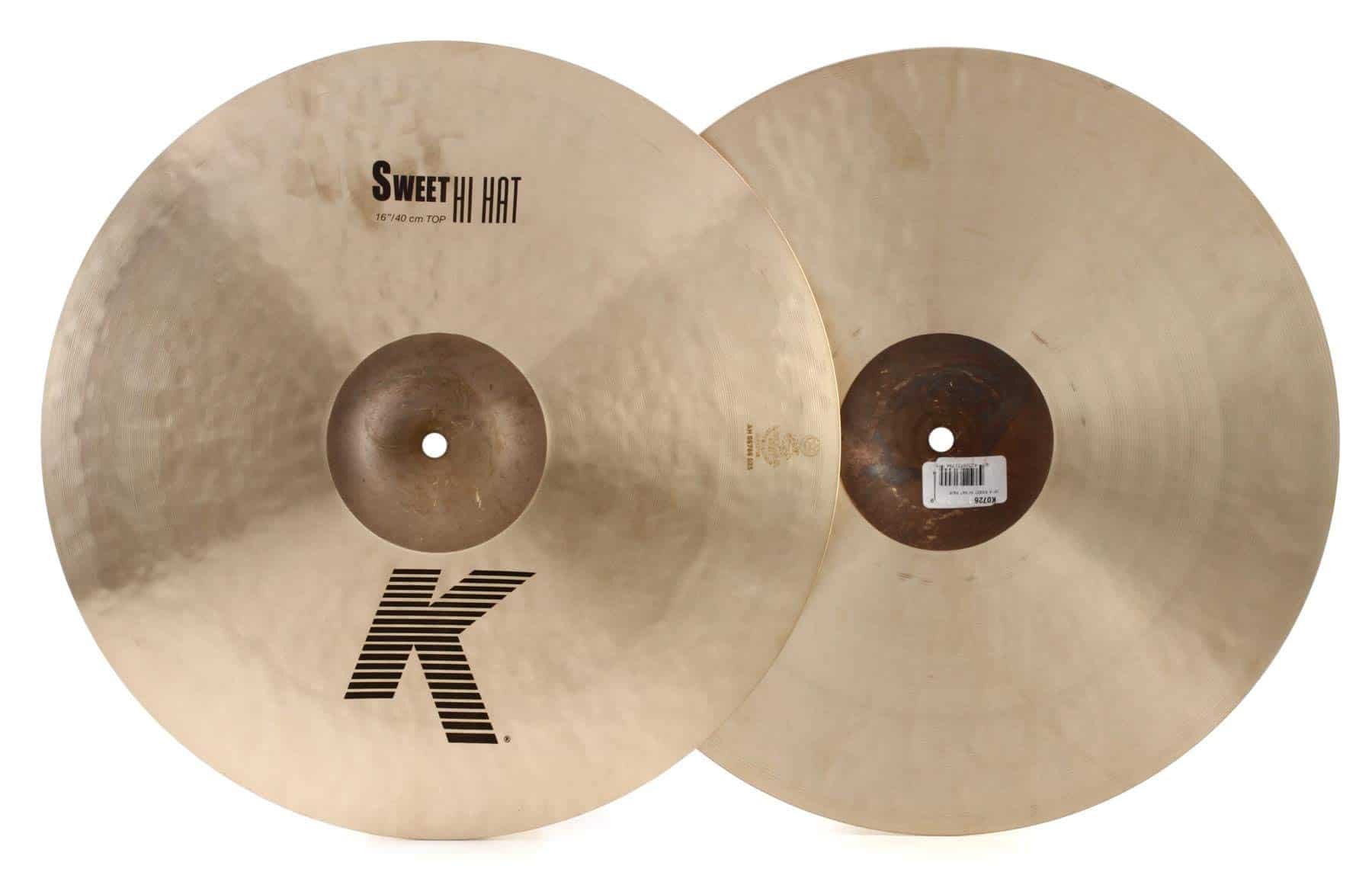 Platillos de Hi-Hat Zildjian K Sweet - 16 Pulgadas