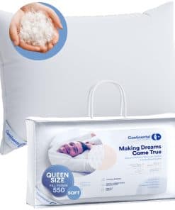 Almohadas de Plumas de Lujo 100% de Continental Bedding