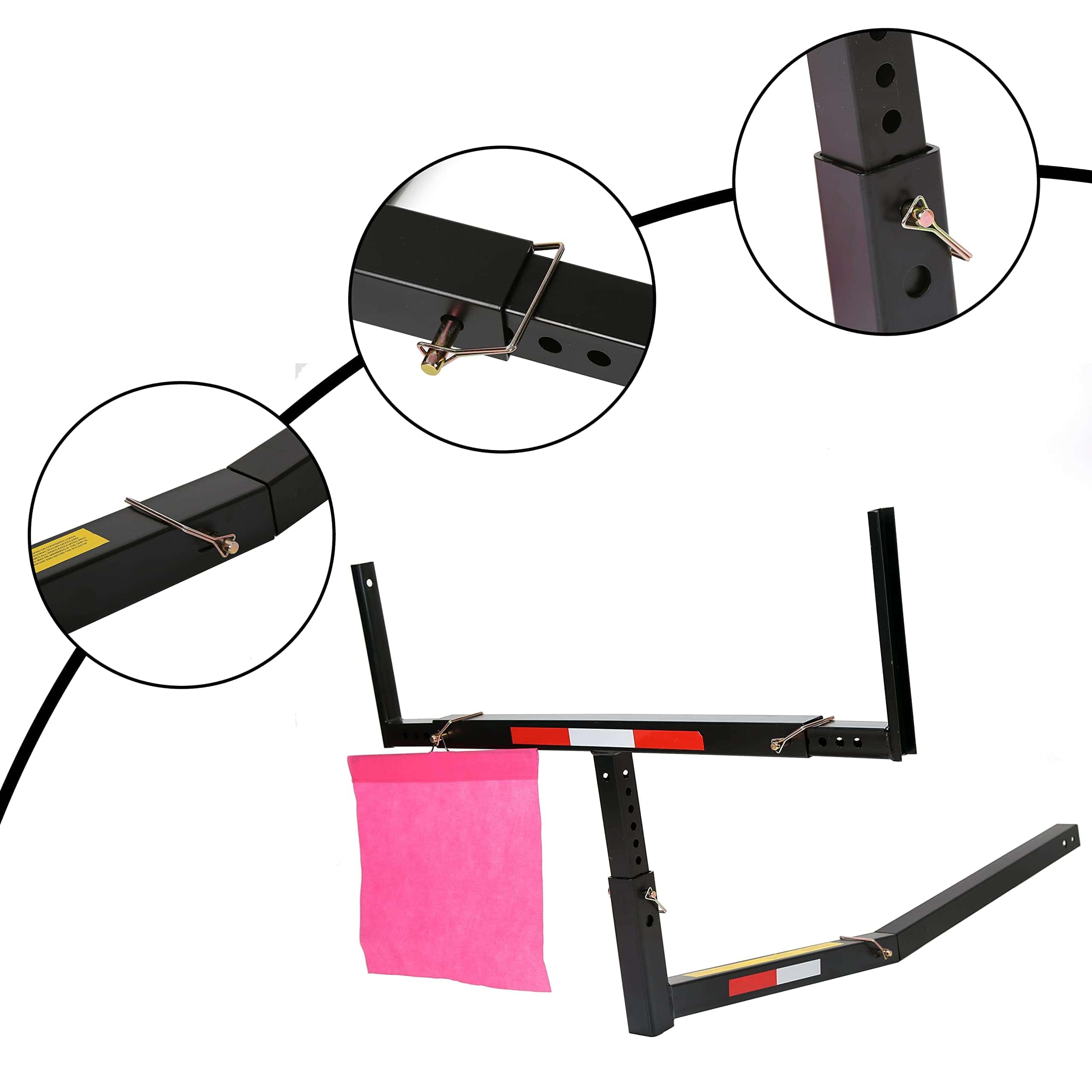 7BLACKSMITH Extensor Ajustable de Enganche para Camioneta - Imagen 9