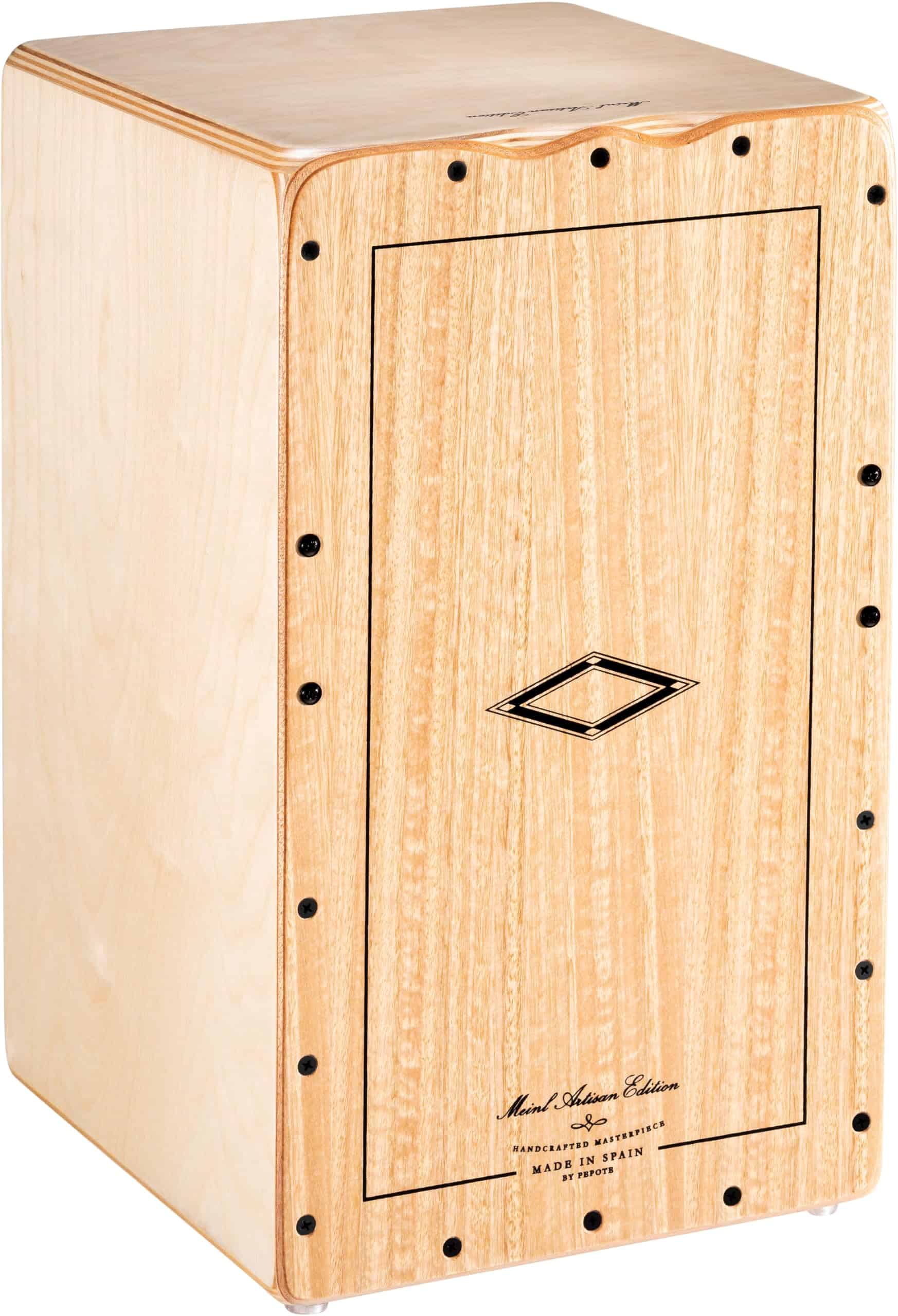 Cajón Meinl Artisan con Placa Frontal de Eucalipto Claro /