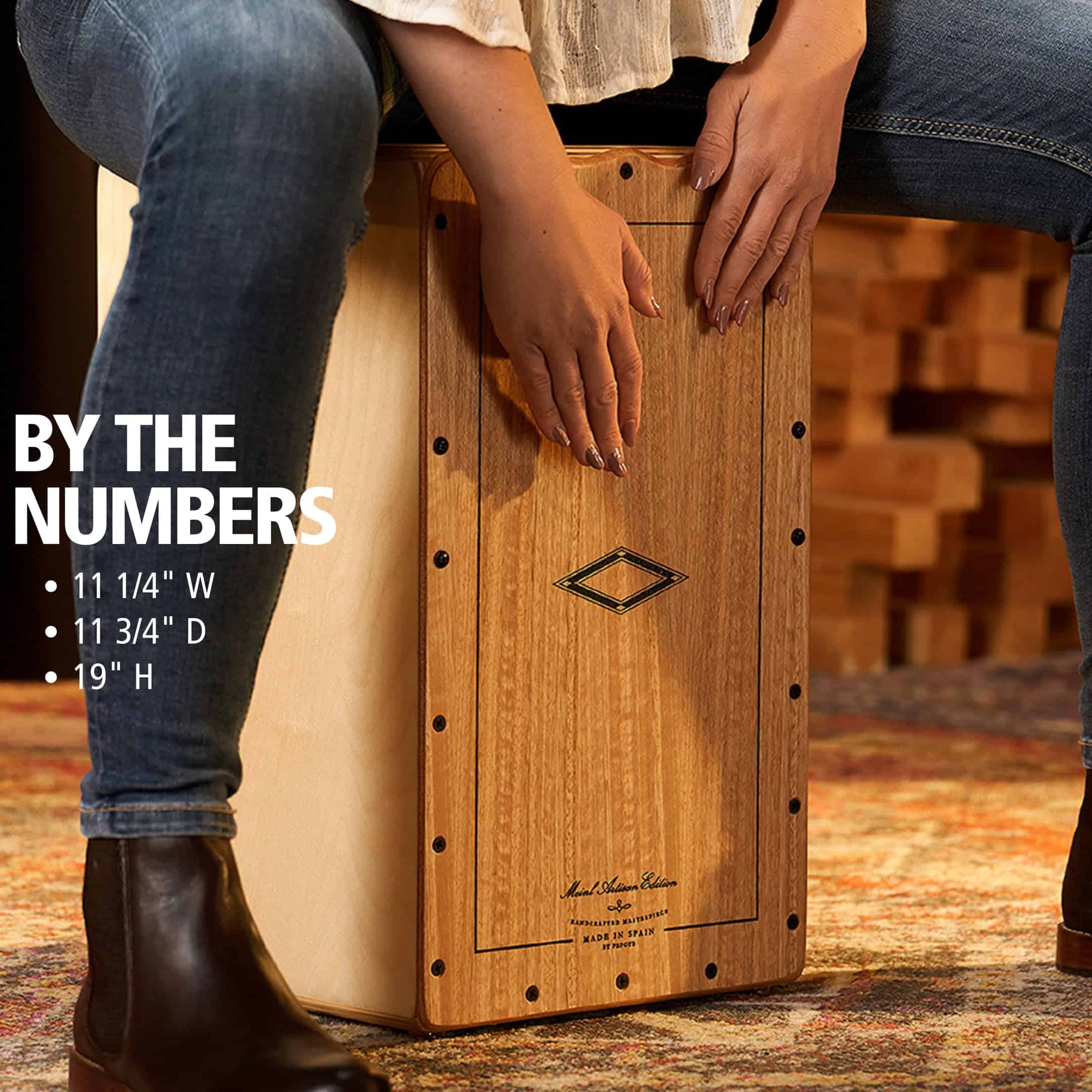 Cajón Meinl Artisan con Placa Frontal de Eucalipto Claro / - Imagen 4