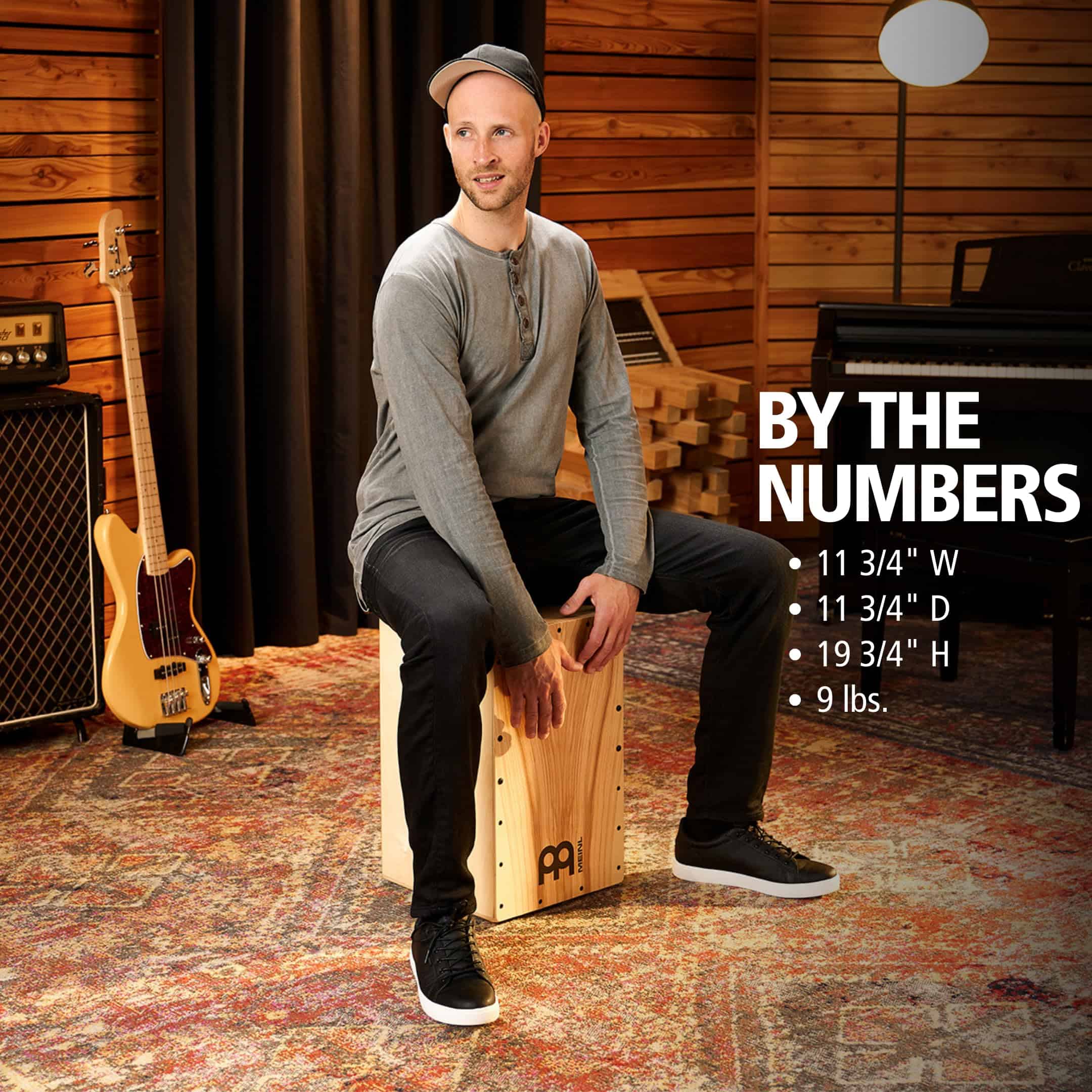 Meinl Cajón de caja con snares internos - FABRICADO EN - Imagen 7