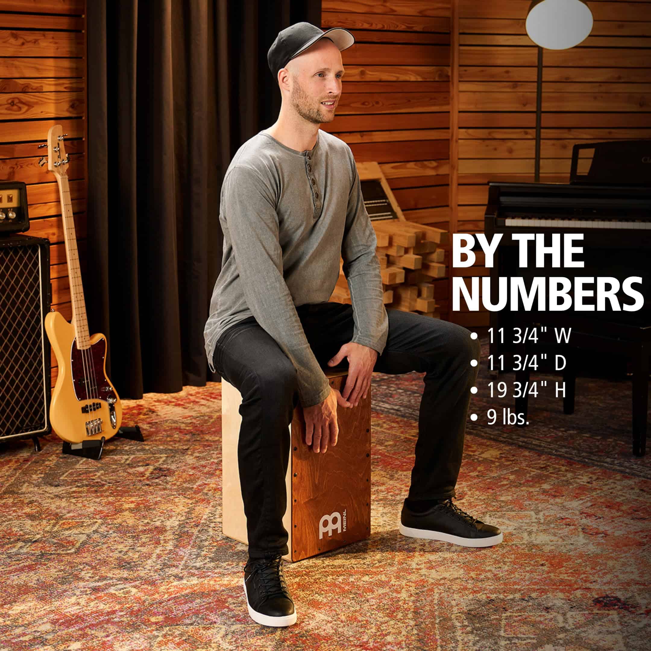 Cajón Meinl con Cuerdas Internas - HECHO EN EUROPA - Tapa - Imagen 7