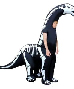 Disfraz de Esqueleto de Dinosaurio Inflable Morph