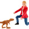 Figura Básica de JURASSIC WORLD Maisie & Tyrannosaurus Rex