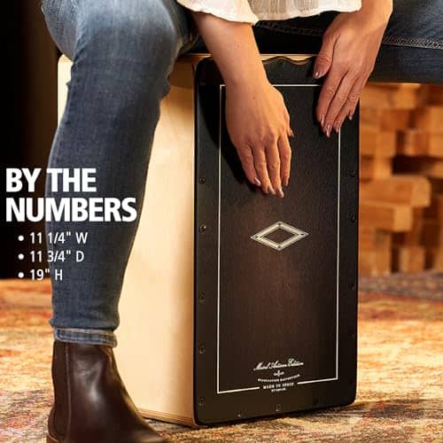 Meinl Artisan String Cajon con Frontplate de Ébano Burst / - Imagen 8