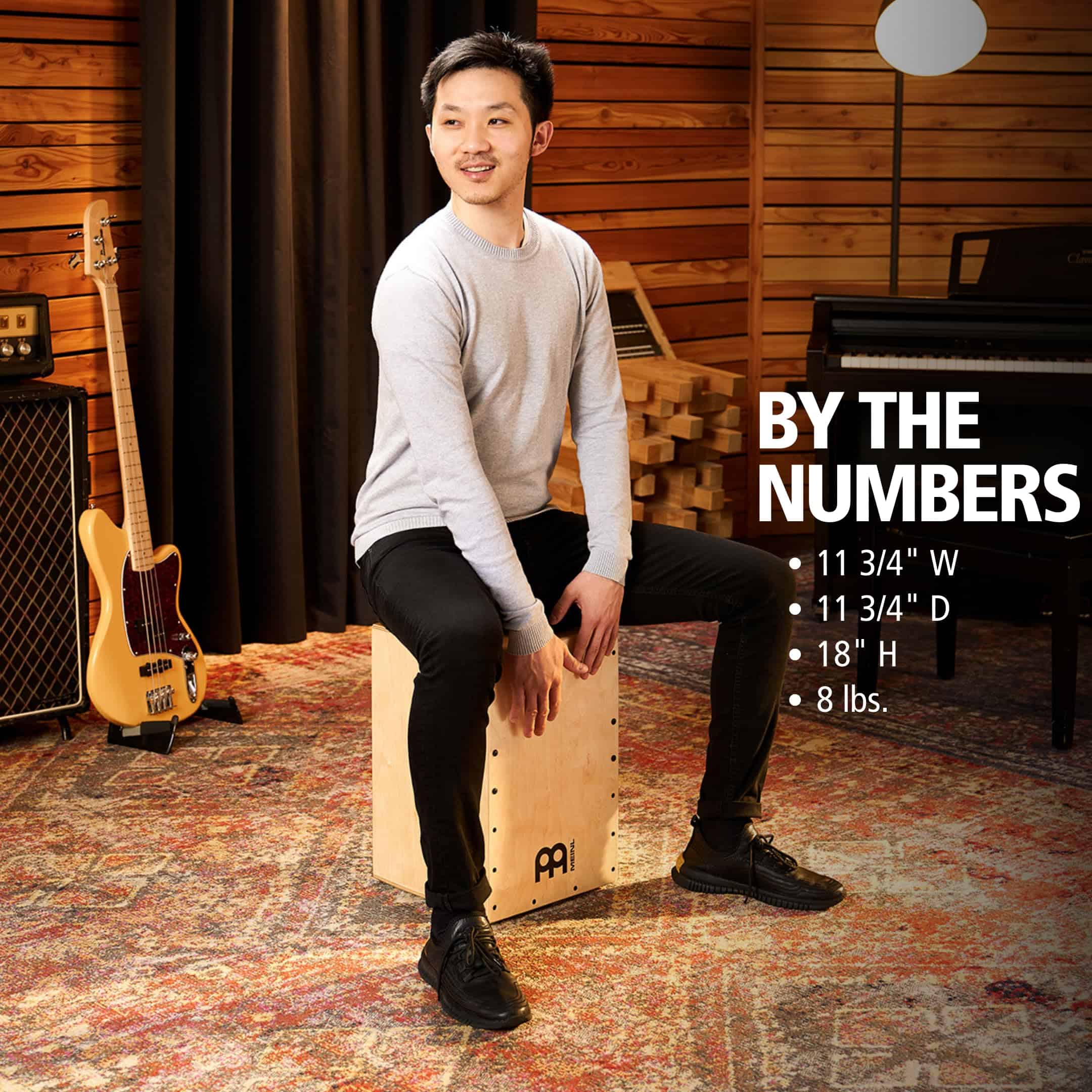 Cajón de Batería Meinl con Snares Internos - FABRICADO EN - Imagen 7