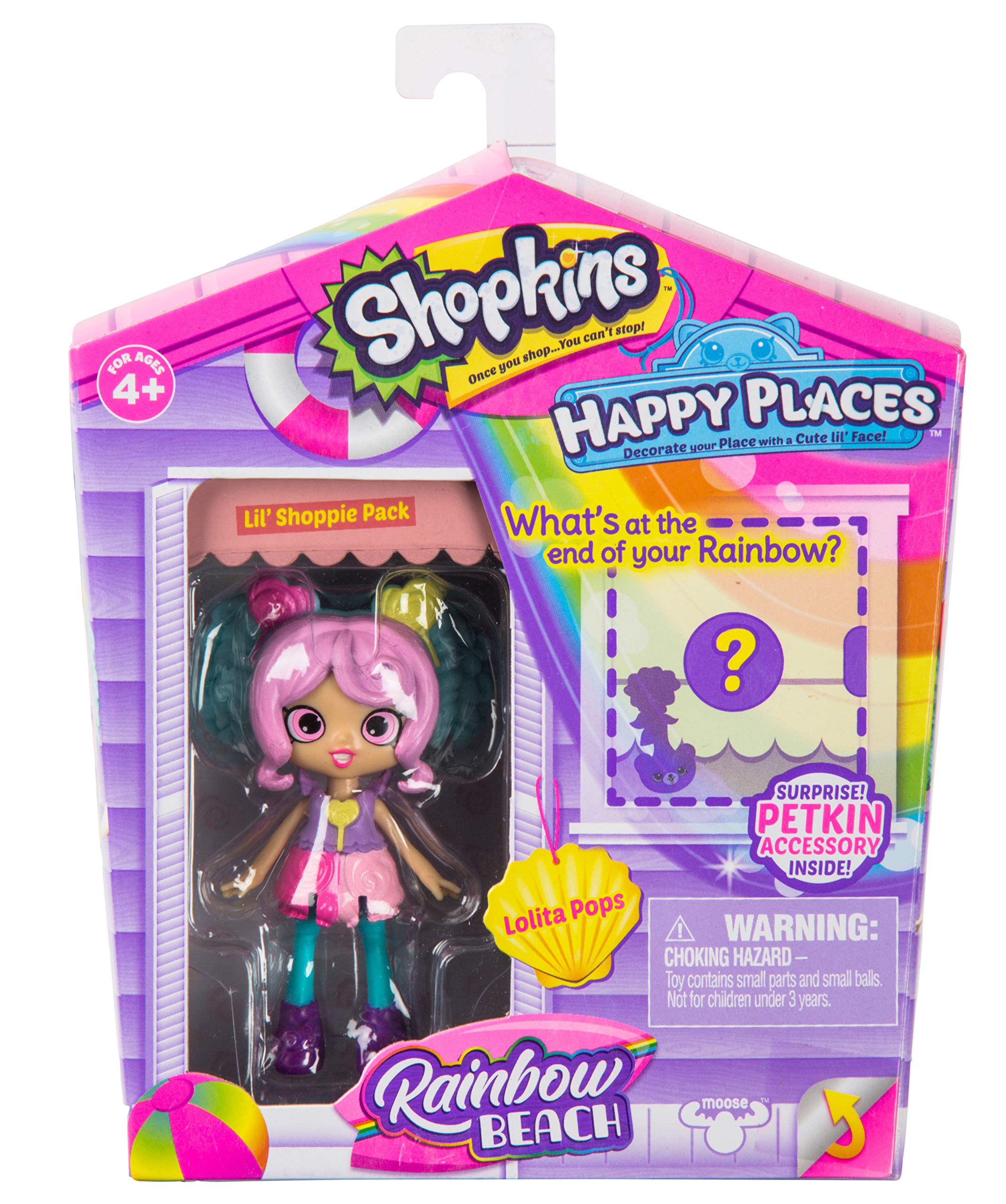 Muñeca Happy Places Shopkins S5 Single Assortment 7 - Imagen 3