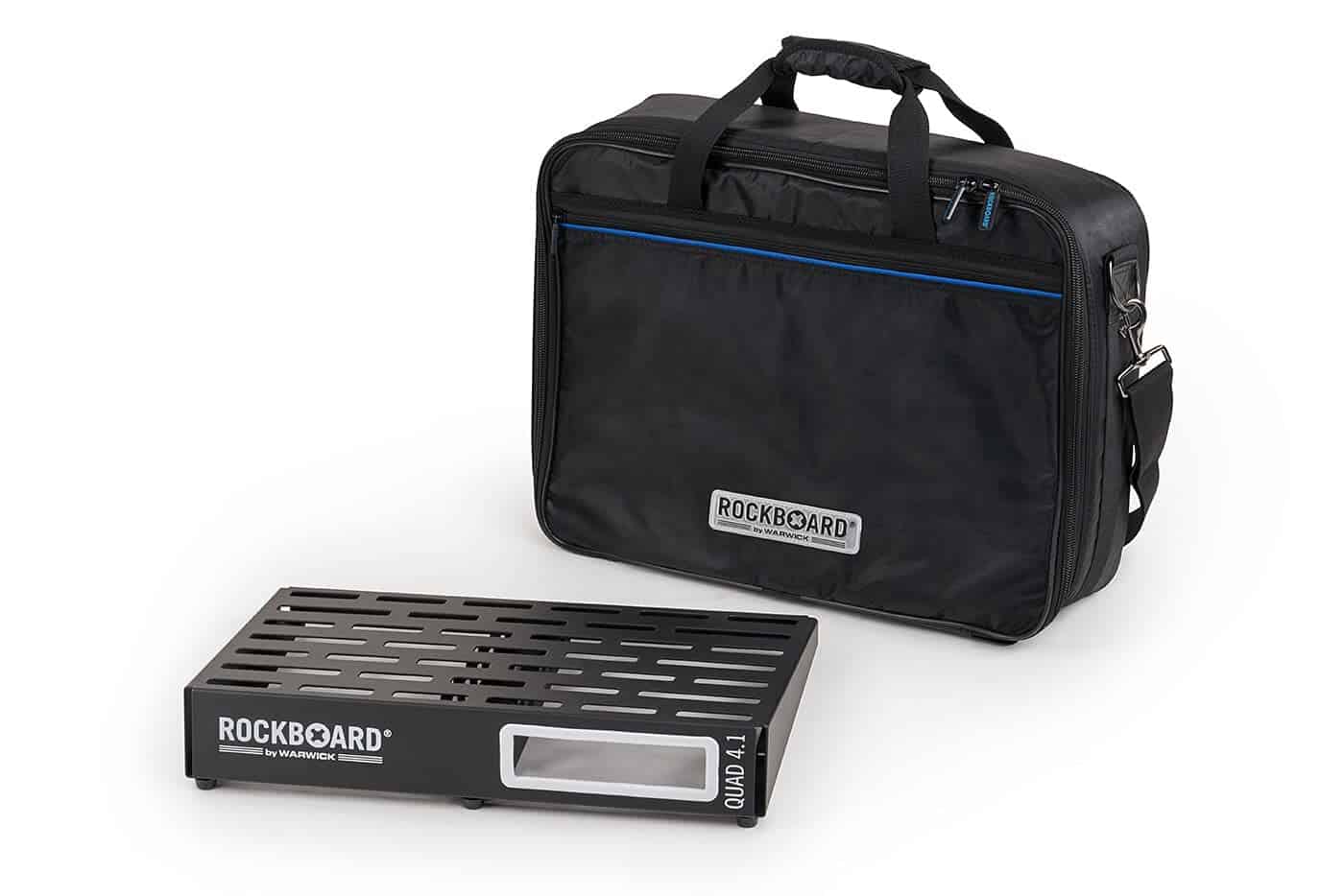 Rockboard by Warwick Quad 4.1 Pedalboard con Funda de