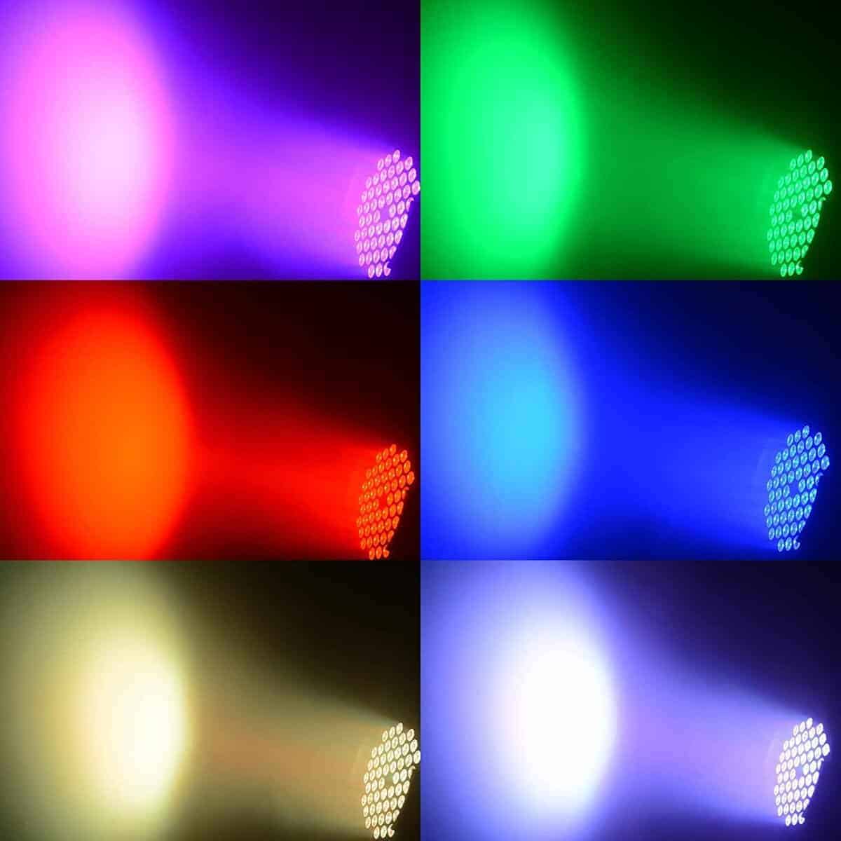 Luces de Escenario LED BETOPPER - 54x3W Luces Par RGB, - Imagen 4