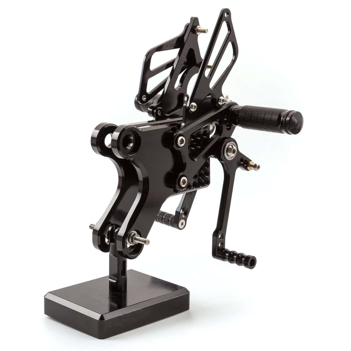 FXCNC CNC Billet Motocicleta Ajustable Rearsets Reposapiés - Imagen 5