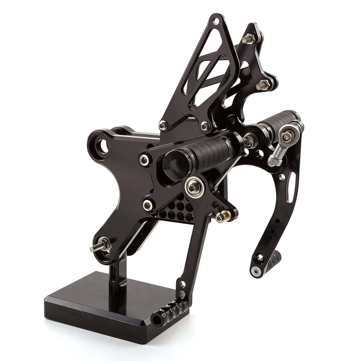 FXCNC CNC Billet Motocicleta Ajustable Rearsets Reposapiés - Imagen 4