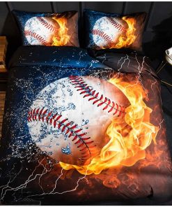 Juego de Ropa de Cama 3D de Béisbol para -Béisbol