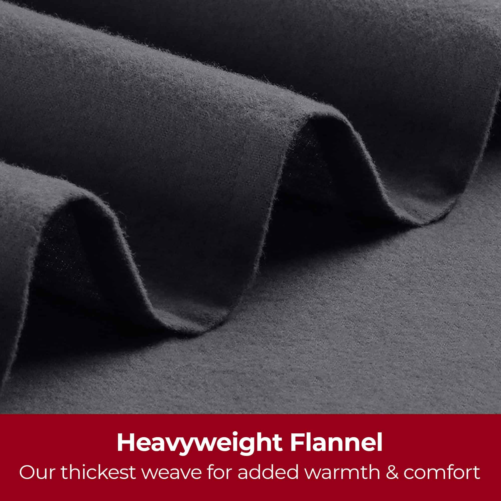 Juego de Sábanas de Franela Mellanni - Juego de -Gris - Imagen 6