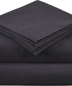 Juego de Sábanas de Franela Mellanni - Juego de -Gris