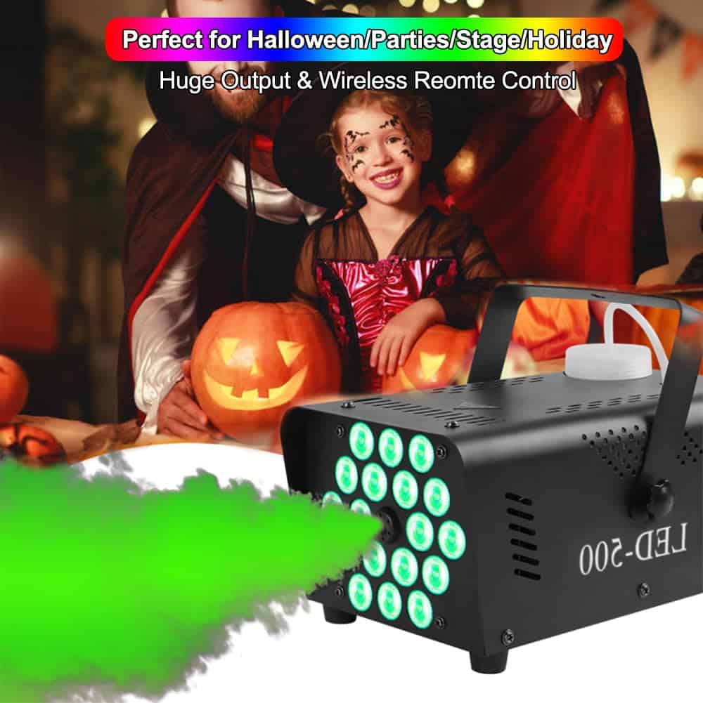 Máquina de Humo upstartech de 500W con 13 Efectos de Luces - Imagen 5