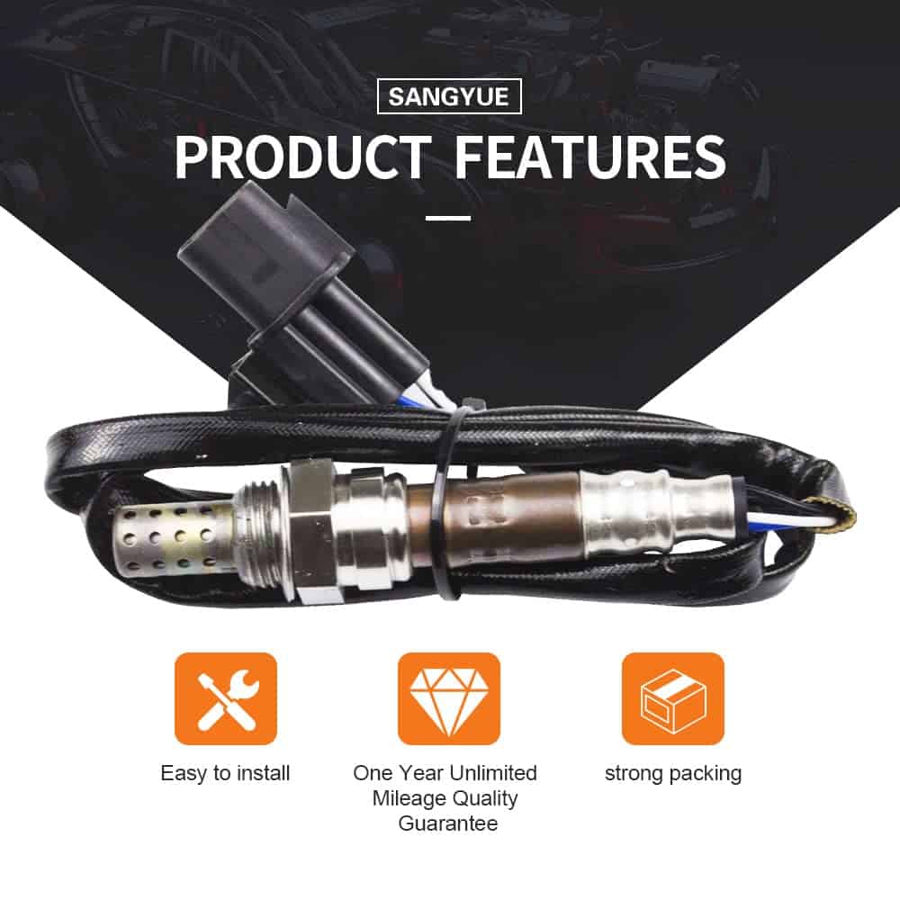 Sangyue 4PCS Sensor de Oxígeno Arriba + Abajo 1 y 2 para - Imagen 5