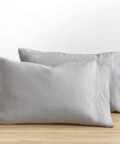 Fundas de Almohada de Lino 100% Francés Baloo - Juego de 2