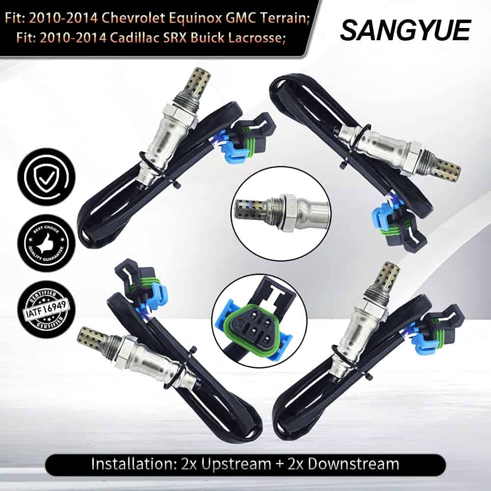 Sensor de oxígeno O2 1 y 2 Sangyue para Chevrolet Equinox - Imagen 3