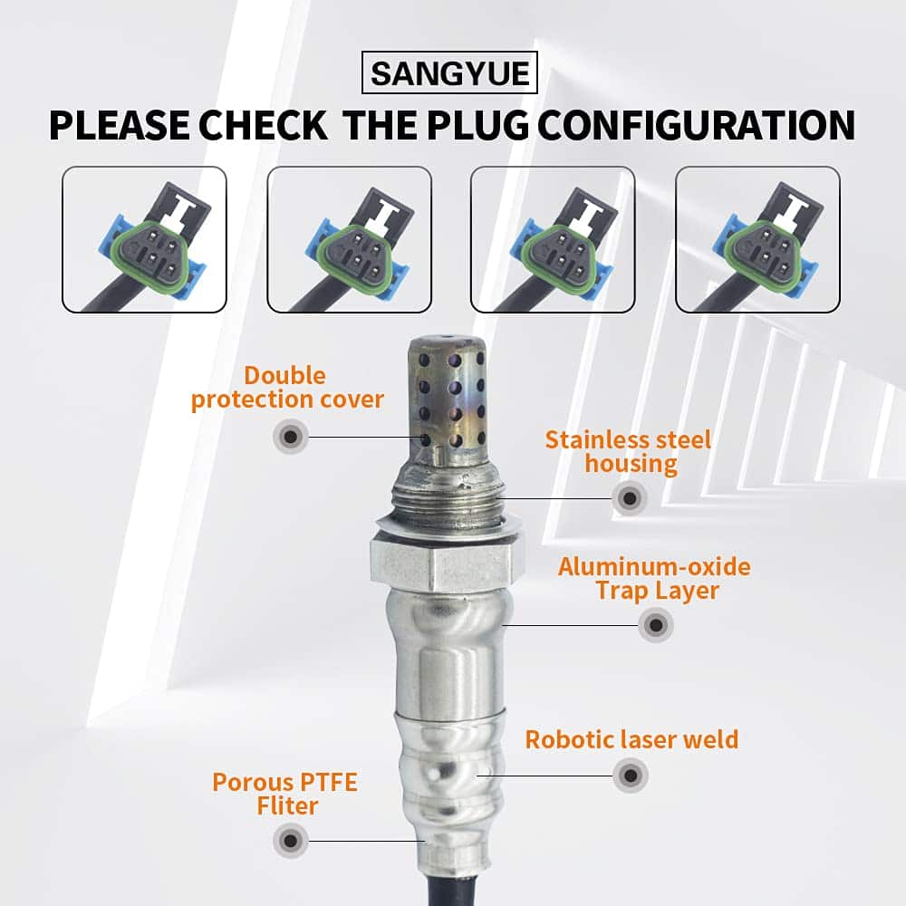 Sensor de oxígeno O2 1 y 2 Sangyue para Chevrolet Equinox - Imagen 4