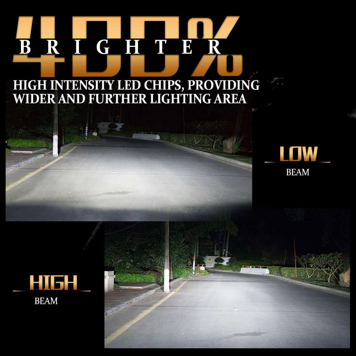 Juego de Faros LED Rectangulares de 4x6 pulgadas, - Imagen 4