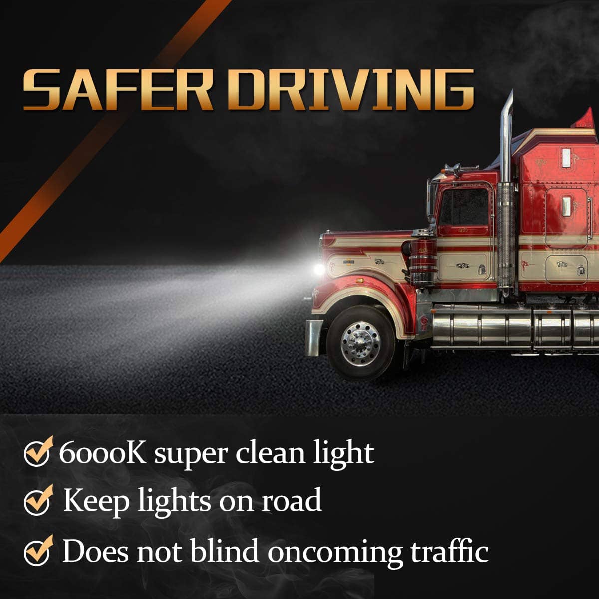 Conjunto de Luces LED Rectangulares de 4x6 Pulgadas - Imagen 6