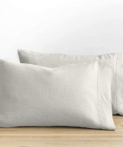 Funda de Almohada 100% Lino Francés Baloo -Avena