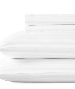 Juego de Sábanas a Rayas California Design Den, 500 Hilos