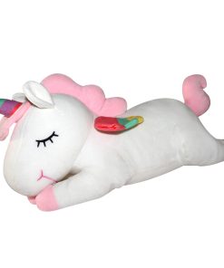 AIXINI Peluche Unicornio Cojín de Juguete, 31.5 Pulgadas