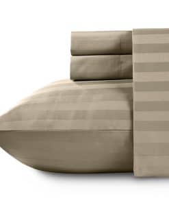 Juego de sábanas a rayas California Design Den de 4 piezas