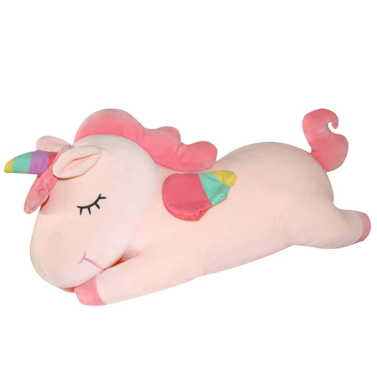 Peluche de Unicornio AIXINI, Juguete de Almohada, 31.5