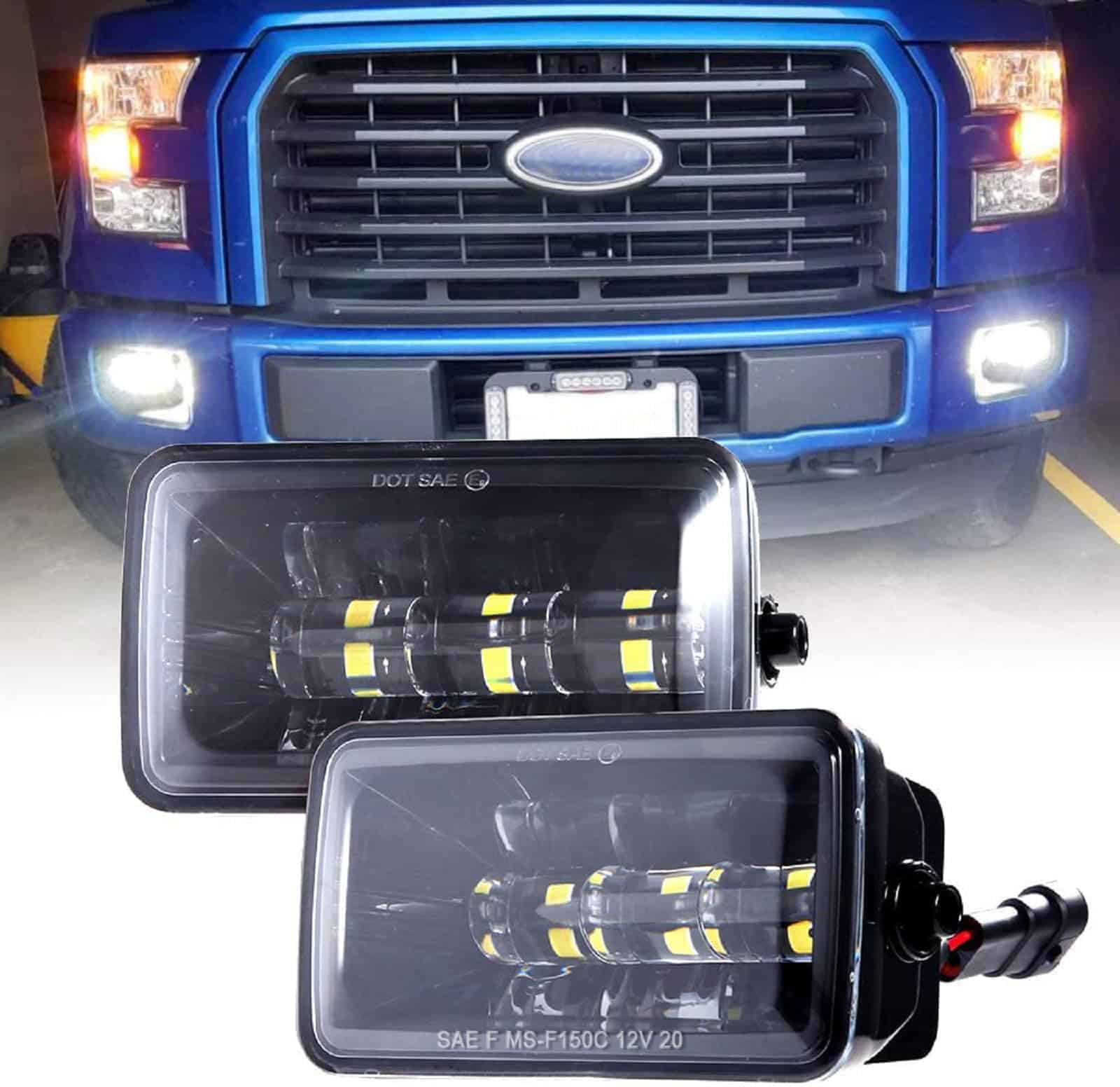 Luces LED para Niebla BICYACO Upgrade para Ford F150