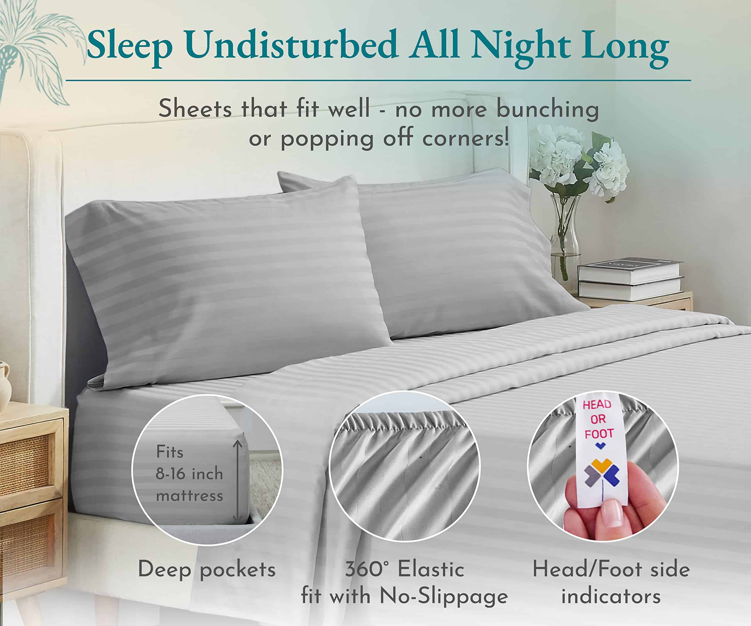 Juego de sábanas California Design Den - King Size de - Imagen 5