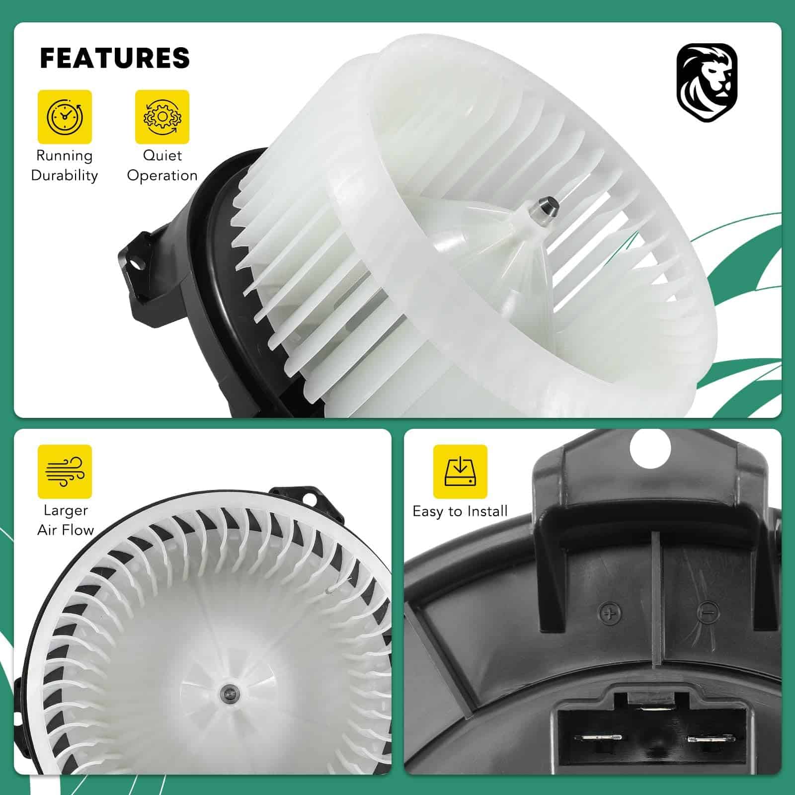 Ensamblaje del Motor del Ventilador de A/C para Lexus GX470 - Imagen 5