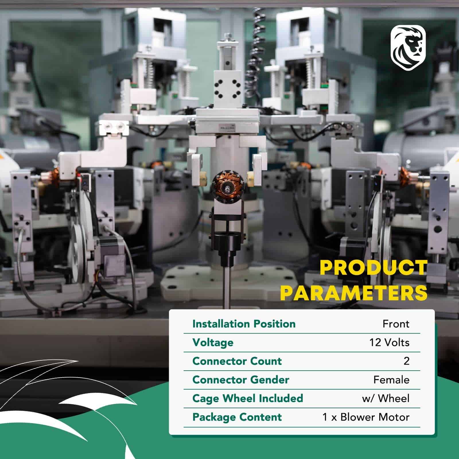 Ensamblaje del Motor del Ventilador de A/C para Lexus GX470 - Imagen 9