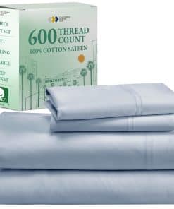 Juego de Sábanas de Lujo para Cama Individual California