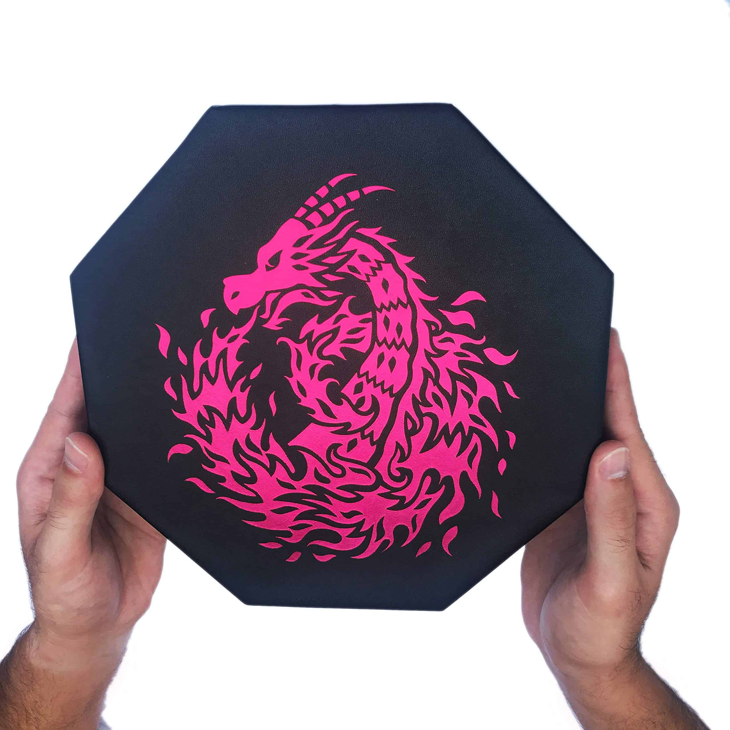 Fantasydice - Bandeja de dados - Dragón de fuego - 8" - Imagen 7