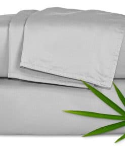 Juego de sábanas California King de Pure -Plata