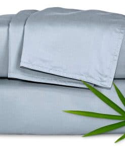 Juego de sábanas California King de Pure -Azul Estéril
