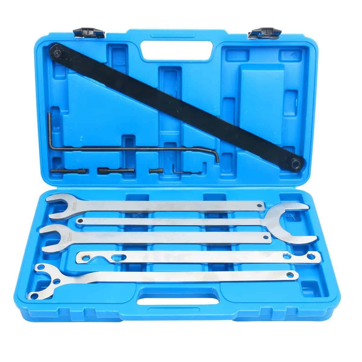 Juego de herramientas para soporte de ventilador de