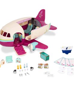 Li'l Woodzeez 5-Seater Airplane Playset - Honeysuckle