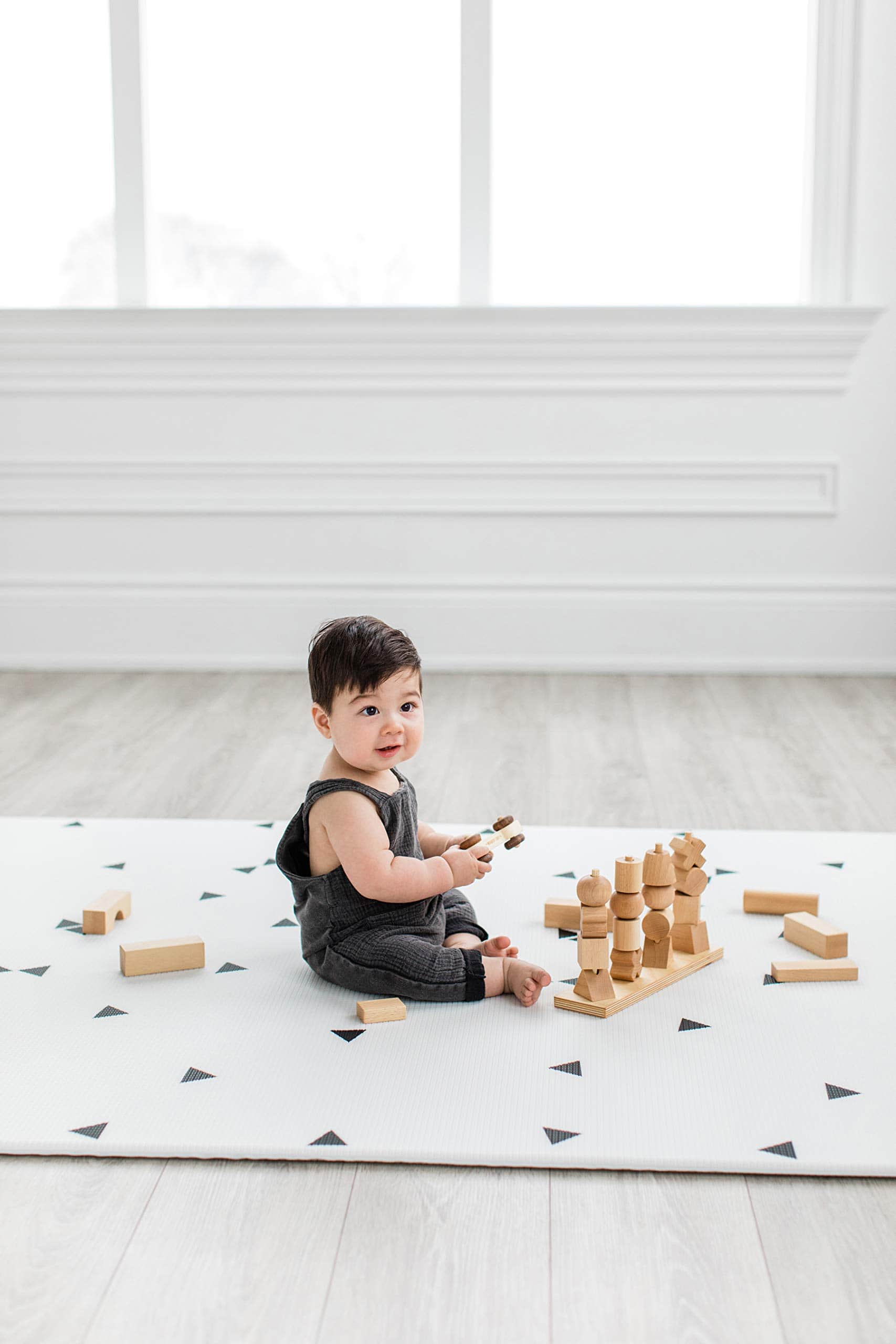 Tapete para bebé LITTLE Bot Ofie Mat, suave tapete de juego - Imagen 8
