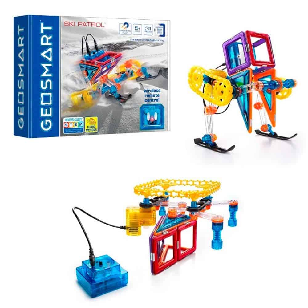 GeoSmart Ski Patrol - Construye vehículos geomagnéticos